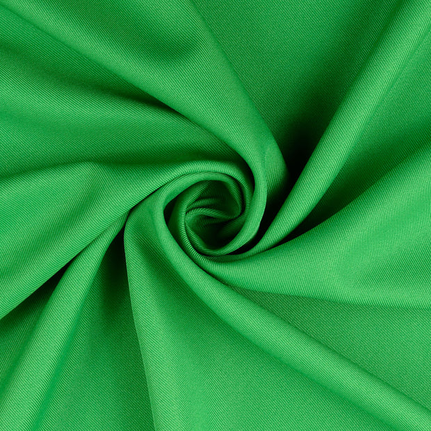 Gabardine fabric Apple Green 