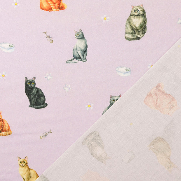 Cretonne fabric digital printed 