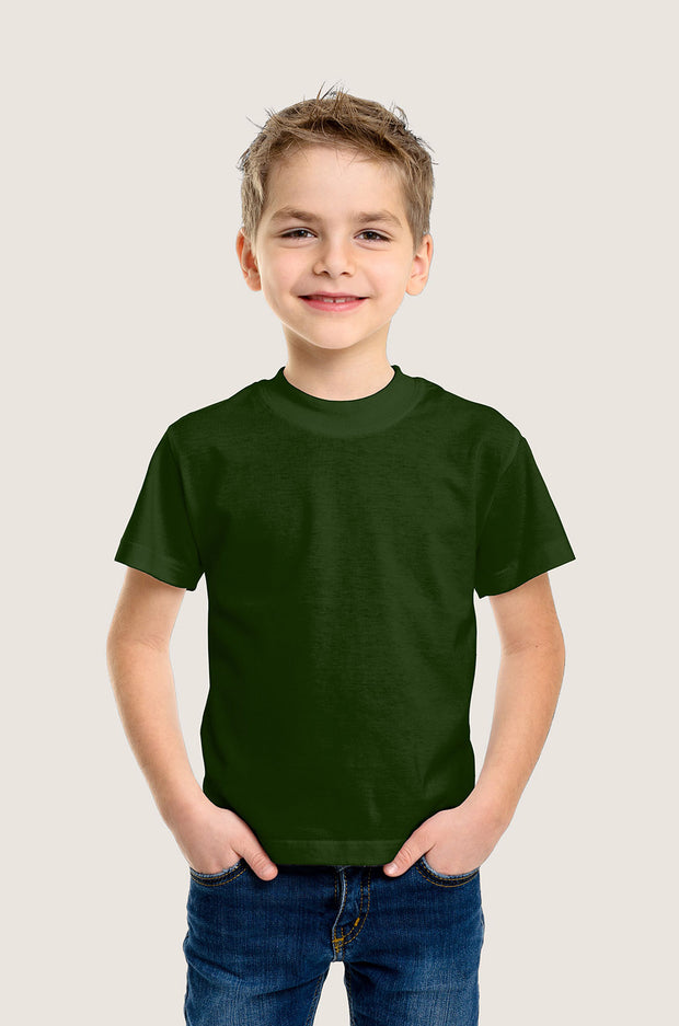 Bamboo Jersey fabric Unicolour Dark Green