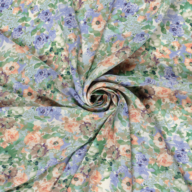 Polyester Bubble fabric Dark Mint 