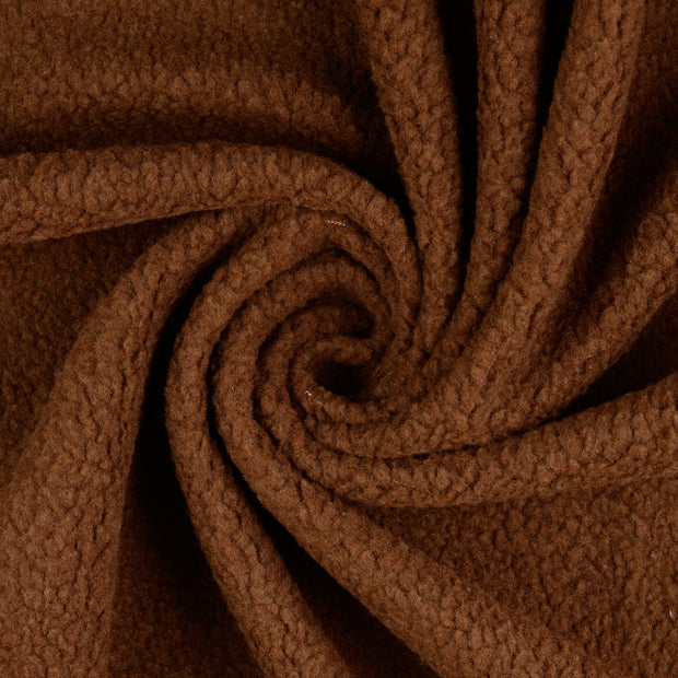Pluche fabric Brown 