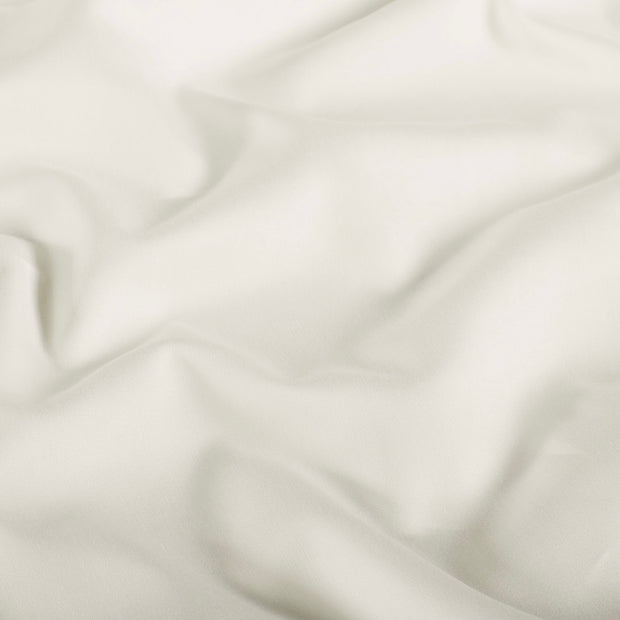 Satin fabric Unicolour Off White