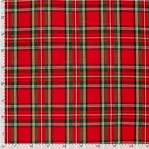 Gabardine fabric Checks 