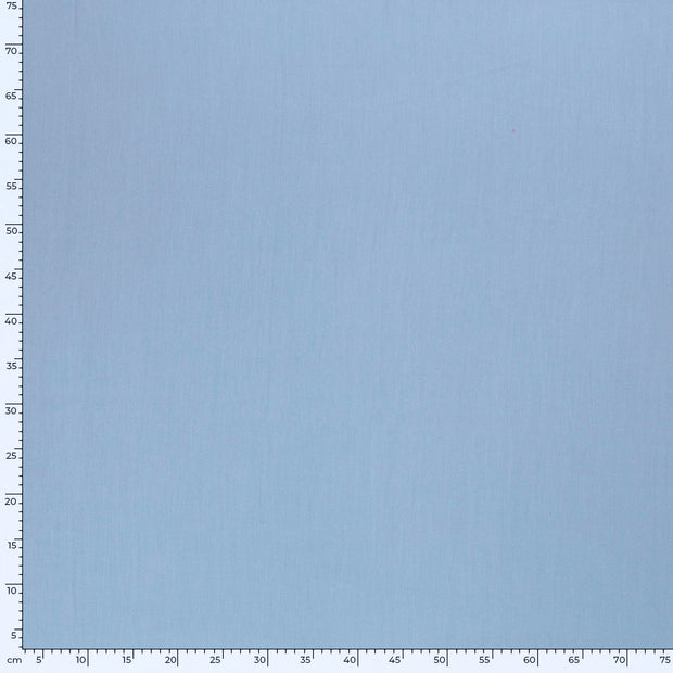 Bamboe Poplin stof Effen Indigo