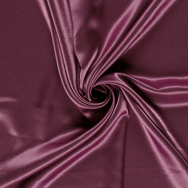 Satin Velvet fabrik Magenta gefärbt 