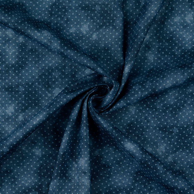 Cotton Poplin fabric Petrol 