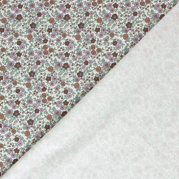 Jersey fabric Flowers printed 