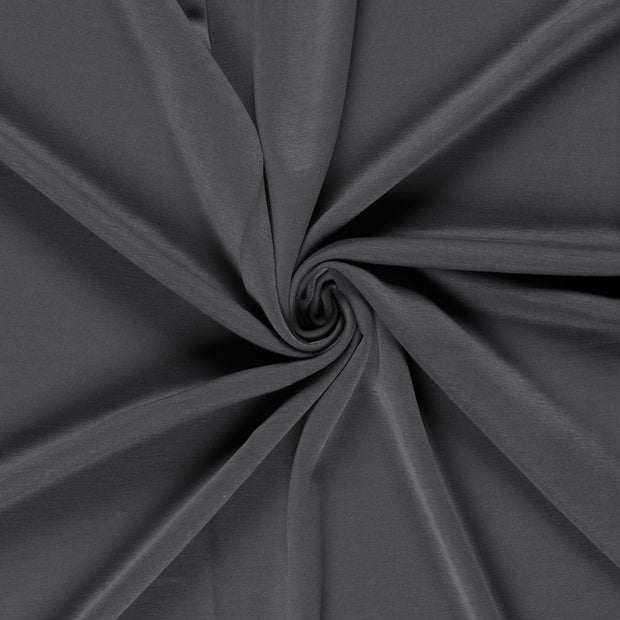Interlock tissu Gris foncé délavé 