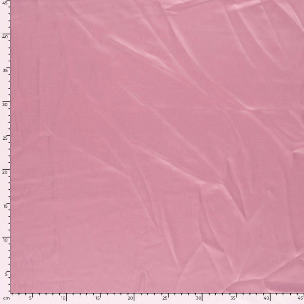 Satin fabrik Uni Rosa