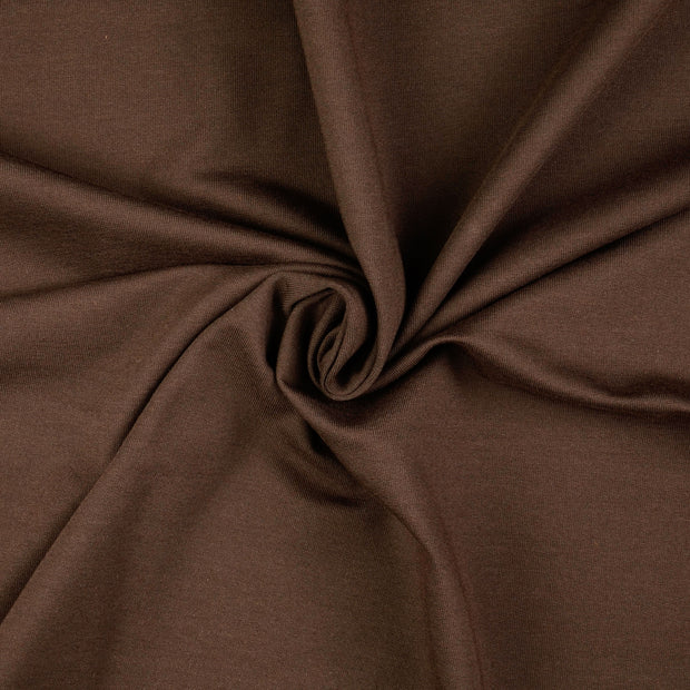 French Terry fabric Brown 