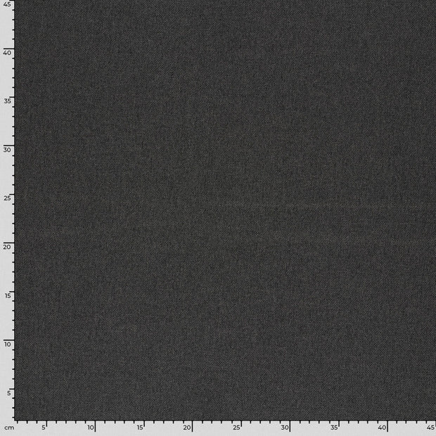Panama fabric Unicolour Dark Grey