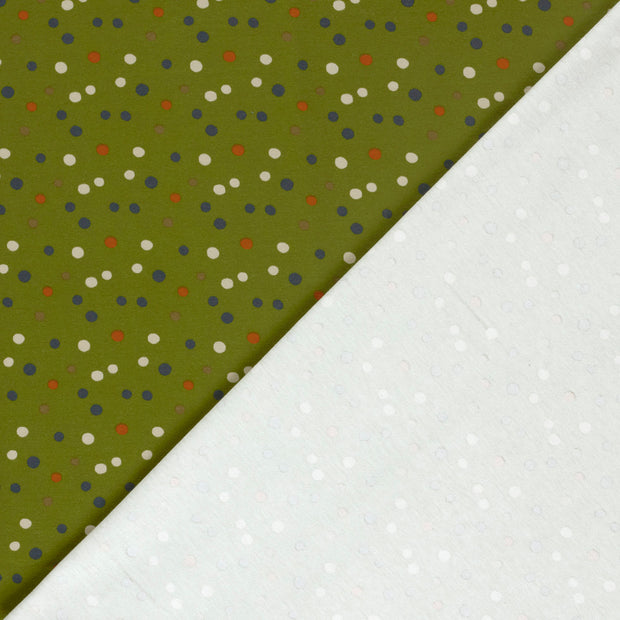 Jersey fabric Dots printed 