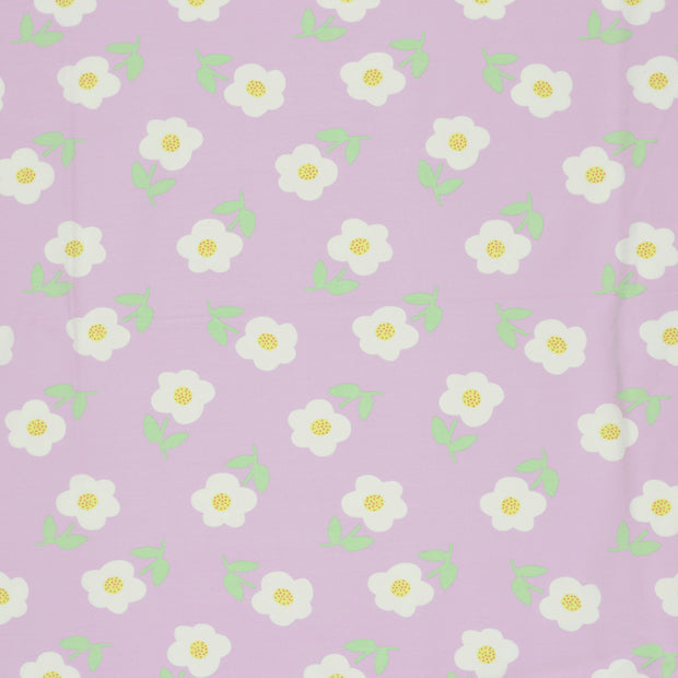 Jersey tissu Lilas doux 