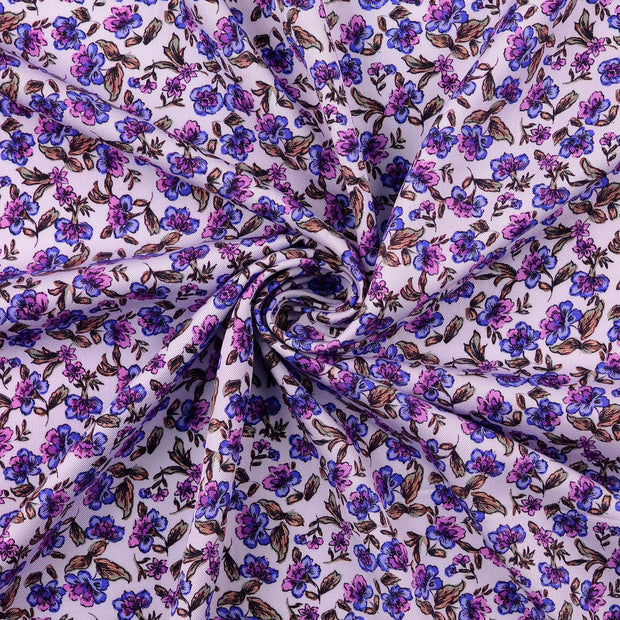 Viscose Twill fabrik Helllila 