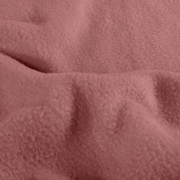 Polar Fleece tela Unicolor Rosa antiguo