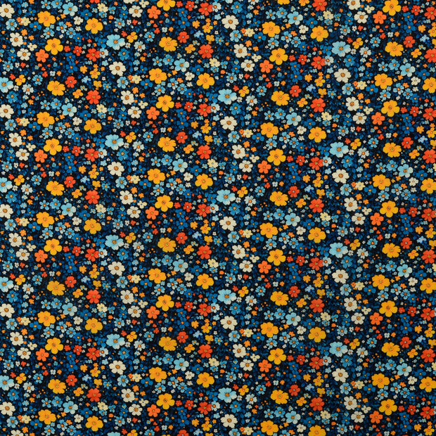 Voile tela Flores Multicolor