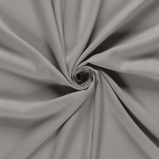 Geweven Viscose Linnen stof Grijs 