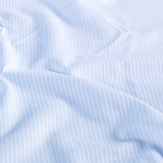 Geweben Polyester fabrik Streifen Babyblau