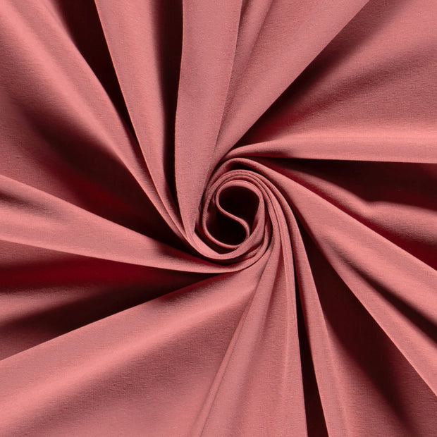 Jersey tissu Unicolore Pastèque