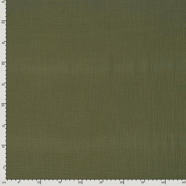 Muselina tela Unicolor Forest Green