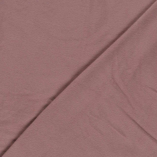Cotton Fleece fabric Unicolour brushed 