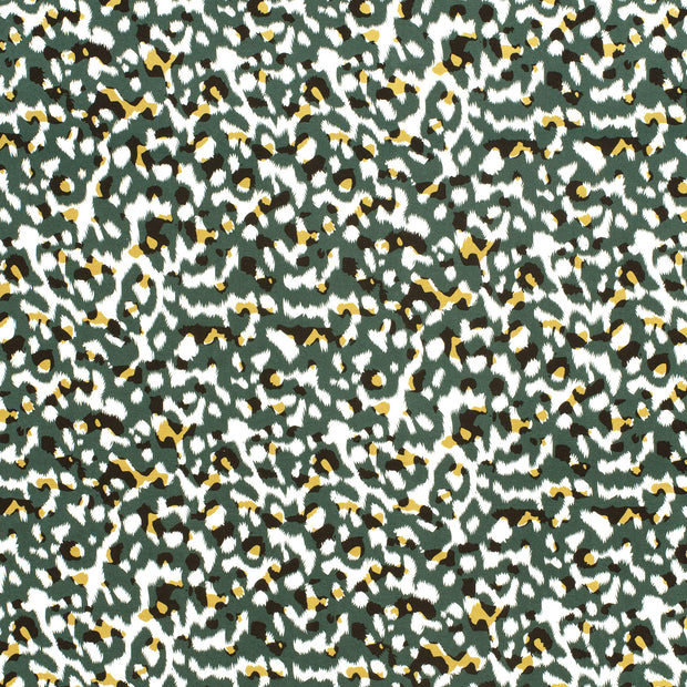 Viscose Jersey fabric Dark Green matte 