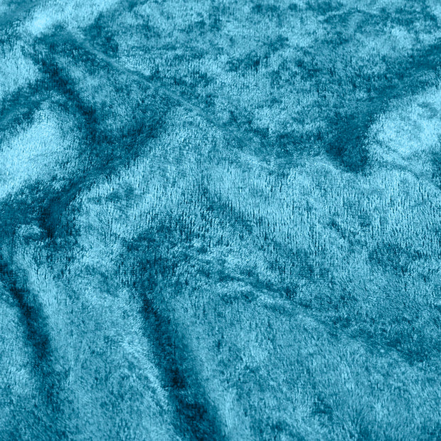 Velours fabric Unicolour Aqua