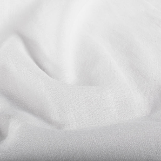 Leinen fabrik Uni Optisches Weiß