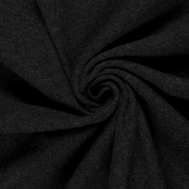 Paño de lana tela Gris oscuro 