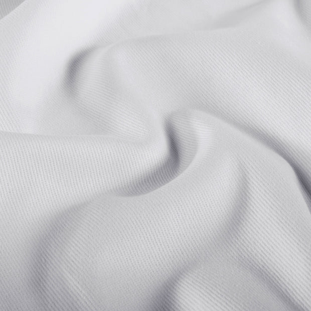 Jeans tissu Unicolore Blanc