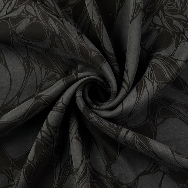 TENCEL™ Lyocell Twill fabrik Schwarz 