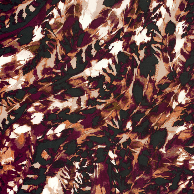 Woven Polyester tela Rosa 