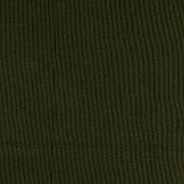 Heavy Knit tela Verde oliva 