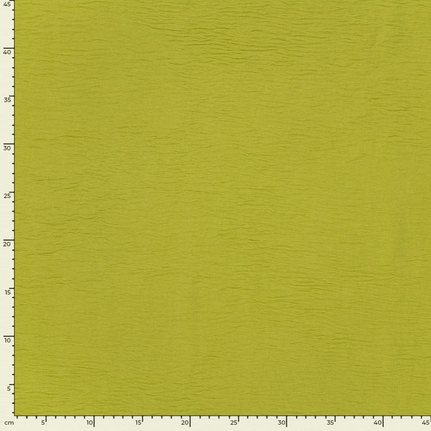 Woven Polyester fabric Unicolour Lime Green