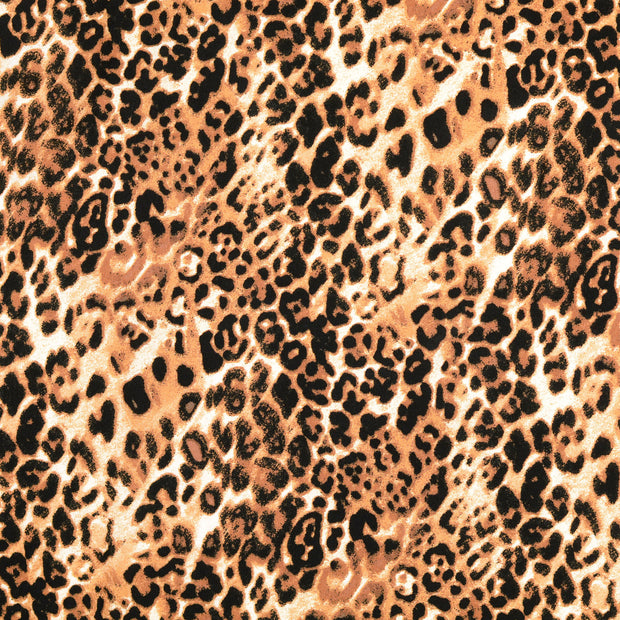 Popeline de Viscose tissu Beige 