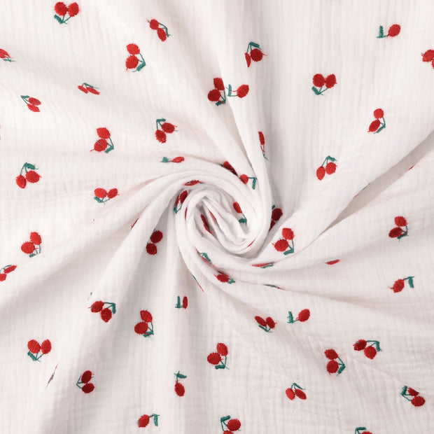 Muslin fabric White 