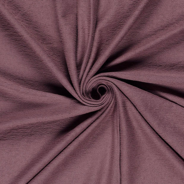 Terry Crêpe tissu Mauve 