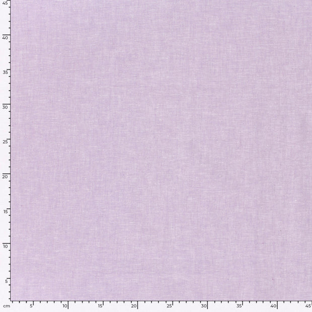 Chambré fabric Melange Lila