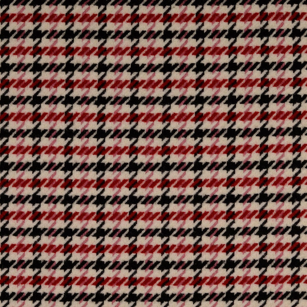 Tweed fabrik Pied-de-poule Mehrfarbig