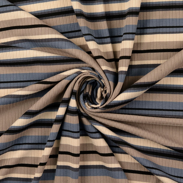 Heavy Knit tissu Gris 