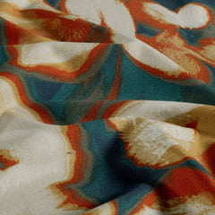 Punta di Roma bedrukt Abstract Brique