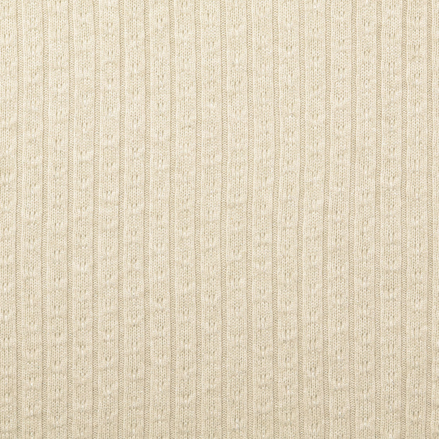 Heavy Knit fabric Unicolour Nude