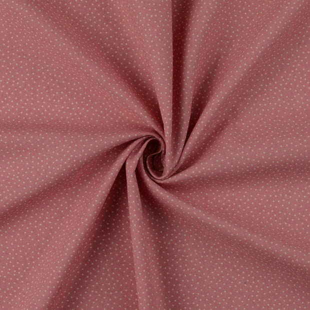 Cotton Poplin fabric Old Pink 