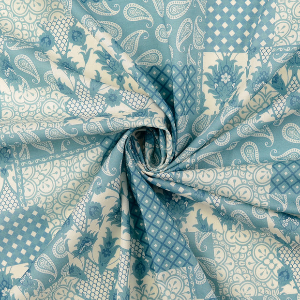 Cotton Poplin fabric Baby Blue 