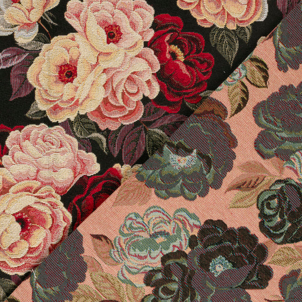 Gobelin fabric Roses jacquard 