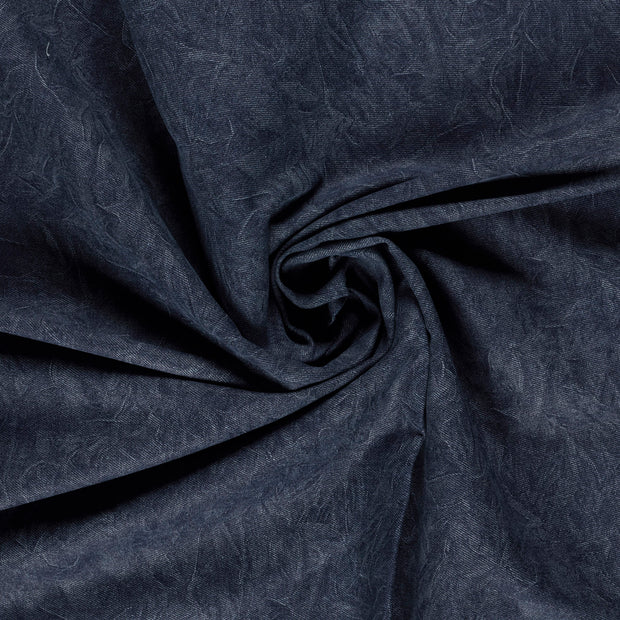 Denim fabric foiled 