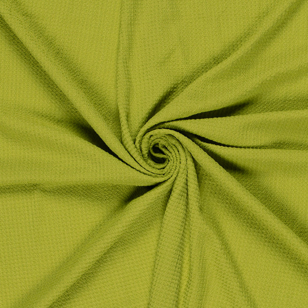 Polyester Bubble fabrik Lime Grün 
