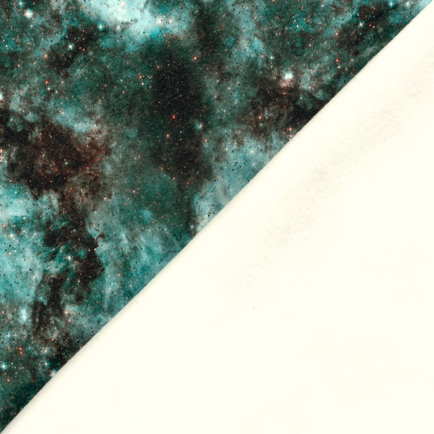 Jogging fabric Space digital printed 