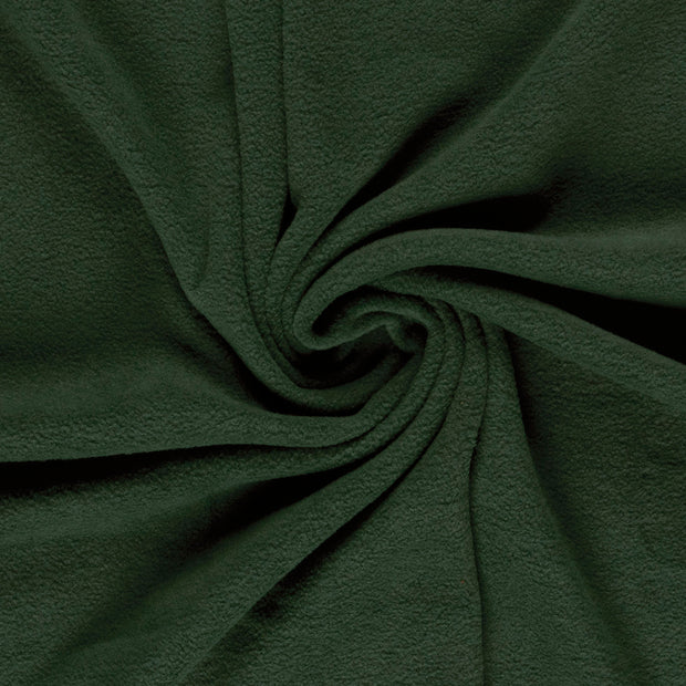 Fleece fabric Dark Green 