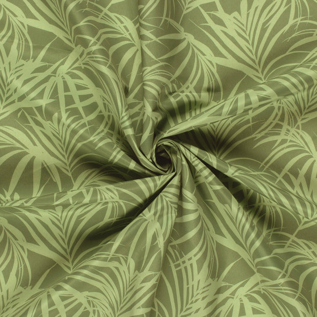 Swimshort water repellent recycled fabric Olive Green digital printed 